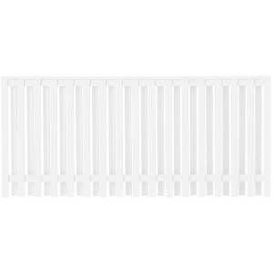Plus Holz Vorgartenzaun Nagano Nadelholz Weiß 180 cm x 80 cm