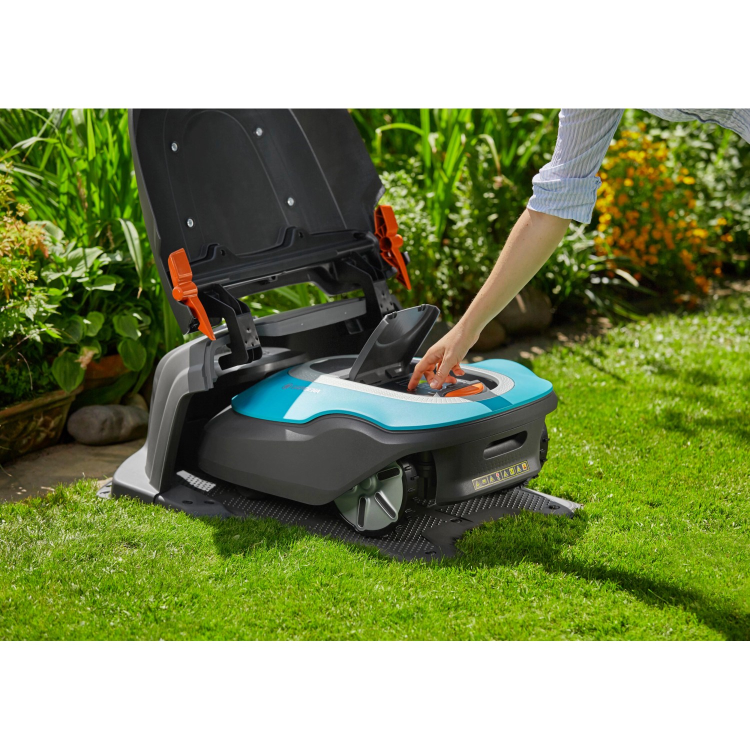 Gardena Garage Mähroboter Sileno und Sileno+/smart Sileno+ kaufen bei OBI