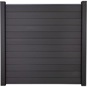 GroJa Solid Stecksystem 180 cm x 180 cm x 1,9 cm Anthrazitgrau