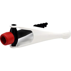 Krinner Bodendübel Vario Drill, weiß, für Sonnenschirme und Camping.