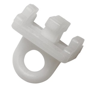 Gardinia Feststeller für Alu-Vorhangschiene Weiß 6-er Pack