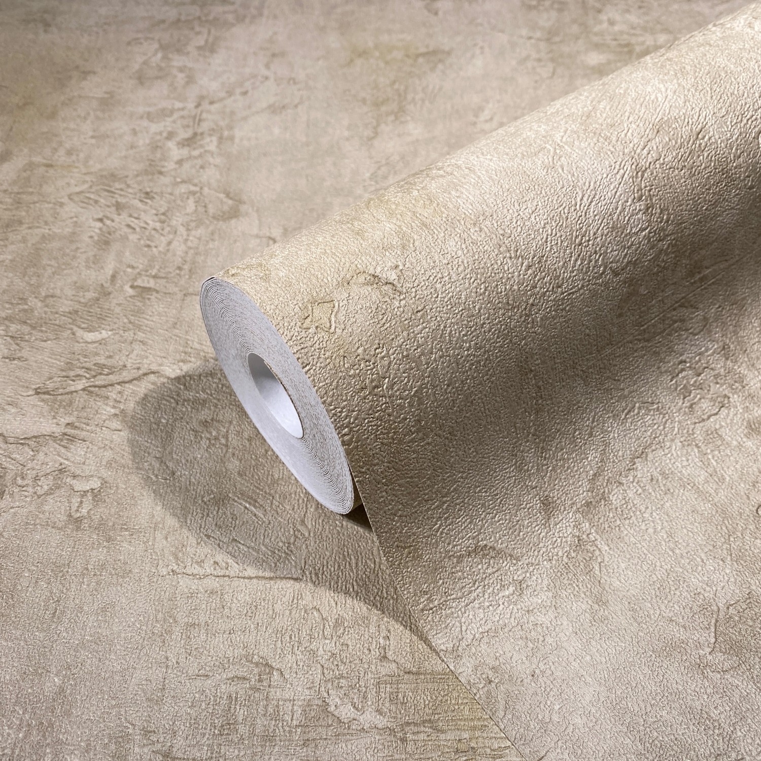 Marburg Vliestapete Struktur Modern Braun-Gelb, Rolle. Dekorative Tapete mit Struktur.