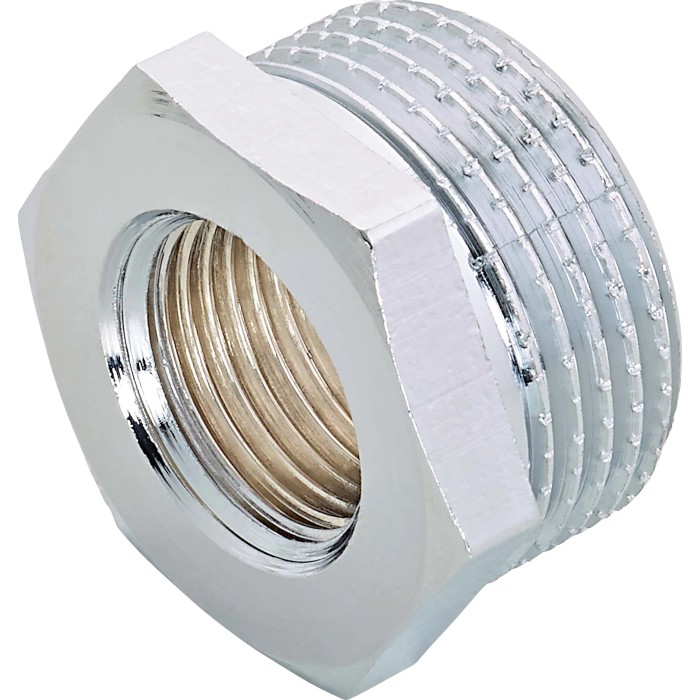 fischer Stecknussadapter 1/2 auf 1/4 Bitaufnahme für Akkuschlagschrauber