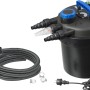 Ubbink BioPressure II 10000 PlusSet: Druckfilter mit Pumpe, UVC-Gerät und Schlauch für klare Teiche.