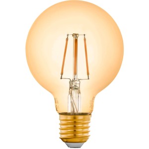 Eglo LED Leuchtmittel G80 Amber E27 4,9 W