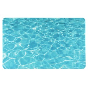 Wenko Badematte Blue Sea 50 cm x 80 cm Blau