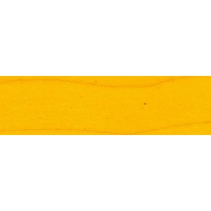 Farbfeld der Clou Pulverbeize Gelb G, geeignet für Holz.