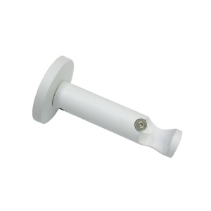 Schöner Wohnen Wandhalter Leon, weiß-matt, für Gardinenstangen mit Ø 20 mm.