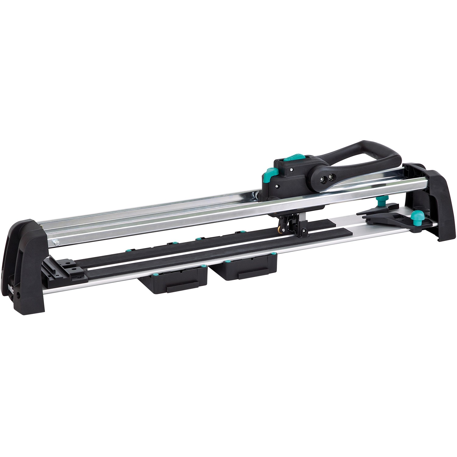 Wolfcraft Fliesenschneider TC 670 Expert: Werkzeug zum Schneiden von Fliesen mit Aluminiumprofil und Kugellager.