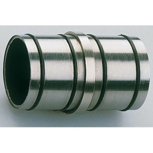 Edelstahl Verbinder für 40 mm Handlauf, Zubehör für Treppen und Geländer.