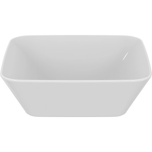 Weiße Ideal Standard Connect Air Handwaschbecken-Schale, 40x40 cm, ohne Hahnloch und Überlauf.