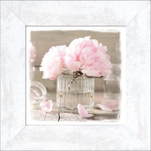 Bild mit Rahmen Rose Flowers 44 cm x 44 cm