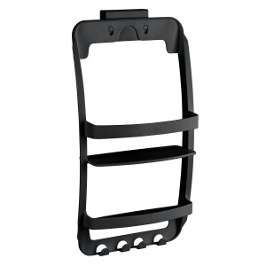 Wenko Badregal Universal 26 cm x 54,5 cm x 11,5 cm Schwarz