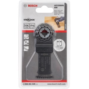 Bosch Tauchsägeblatt AIZ 32 BB für Hartholz, 32 mm, Zubehör für Multifunktionswerkzeuge.