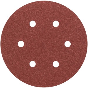 Bosch Schleifblatt, 150 mm, Körnung 120, 5 Stück, für Exzenterschleifer.