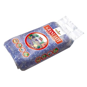 Glassplitt Blitz-Blau 4 - 8 mm 10 kg PE-Sack