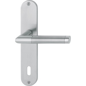 AnsaPro Türgriff Schwalm, Langschild, Edelstahl mattpoliert für Innentüren.