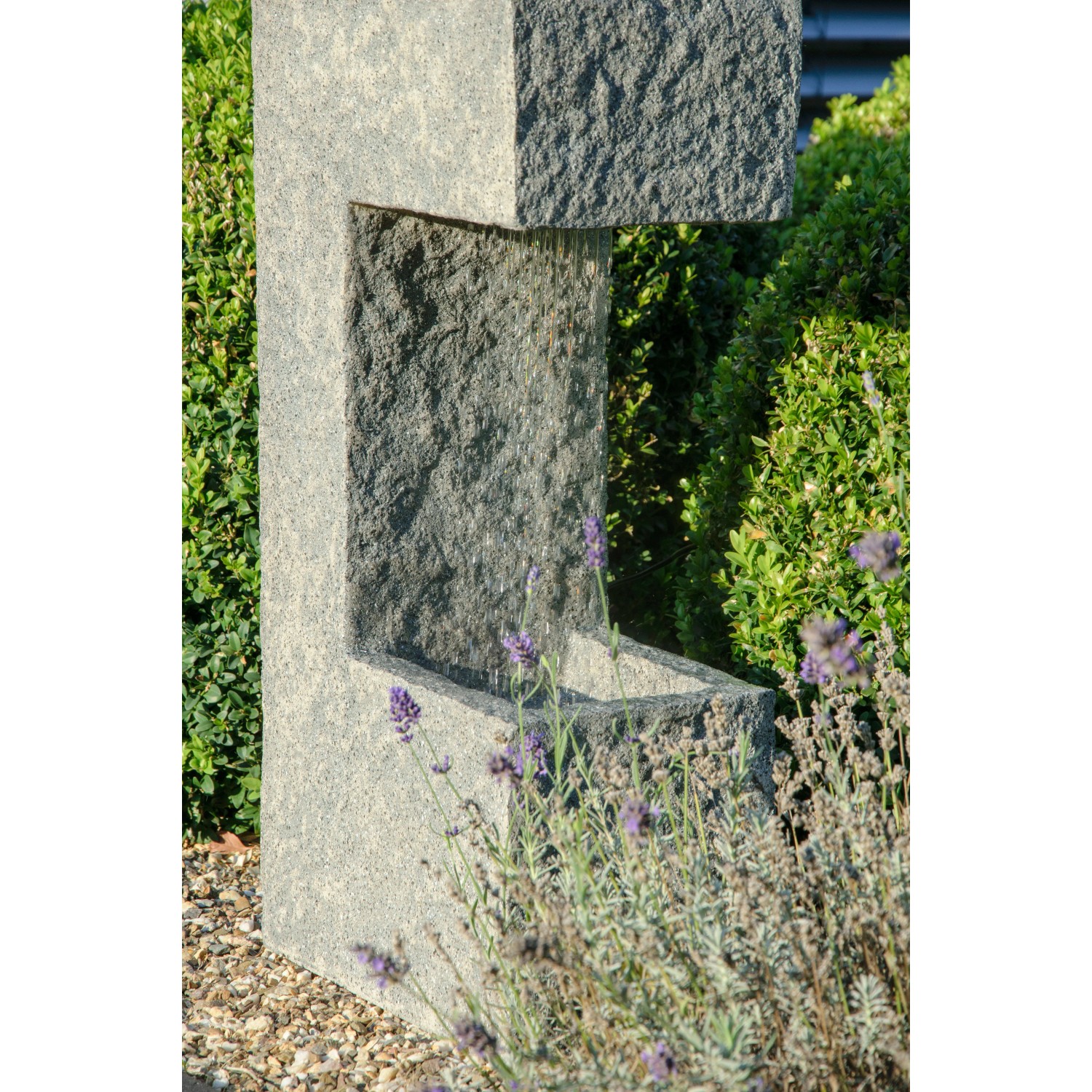 Dobar DesignGartenbrunnen XL mit Pflanzbeet inkl. Pumpe und LED kaufen