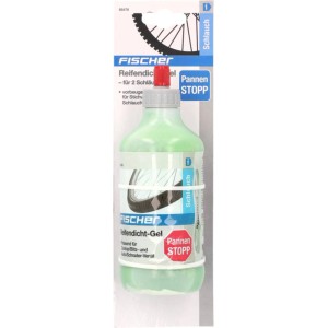 Fischer Reifendicht-Gel für 2 Schläuche, zur Reparatur und Vorbeugung von Reifenpannen.