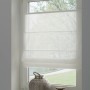 Gardinia EasyFix Raffrollo, 50x140 cm, weiß, am Fenster. Raffrollos ohne Bohren montieren.