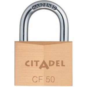 Abus Vorhangschloss CF50 SB mit 50mm Gehäusebreite für kleine Werte.