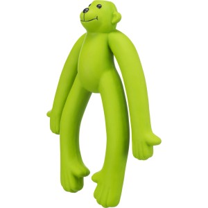 Grüner Trixie Affe aus Latex, ein robustes Kauspielzeug für Hunde, 25 cm.