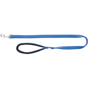 Blaue Jollypaw Hundeleine XS-S, 1,20 m lang, mit gepolsterter Handschlaufe.