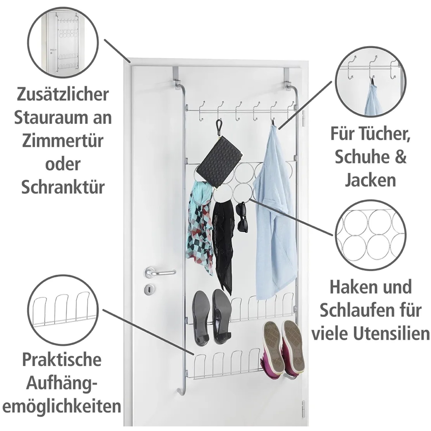 Stauraum Garderobenhaken FÃ¼r Viele Jacken Refined Living