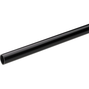 Hettich Schrankrohr für mittlere Belastung Rund Ø 25 mm x 1000 mm Stahl Schwarz
