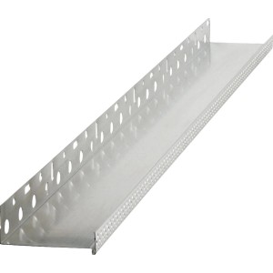 Baumit Sockelprofil Alu, 6 cm x 250 cm, für Vollwärmeschutz-Systeme.