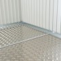 Biohort Bodenplatte aus Alu-Riffelblech für Gerätehaus Neo 2A/1B. Zubehör für Gartenhäuser.