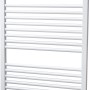 Weißer Ximax Badheizkörper Centrino, 720x500 mm, 315 Watt, für Bad und Handtücher.