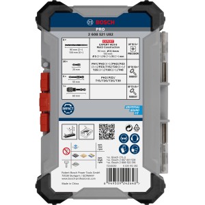 Bosch Pro Impact 35-teiliges Schrauberbit- und Bohrer-Set im Koffer.