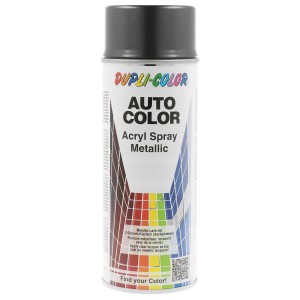 Dupli-Color Auto Color Lackspray, 400ml, Grau Metallic, für Lackreparaturen.