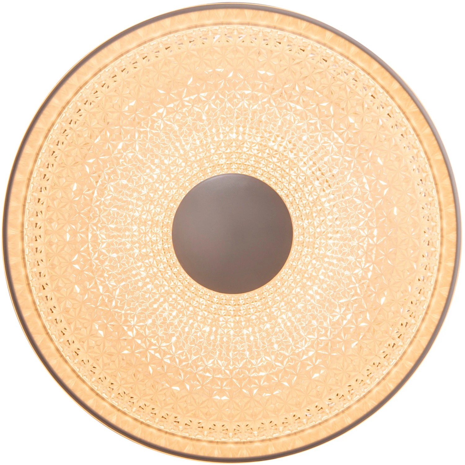Runde LED-Deckenleuchte Boise (51 cm) von Näve mit Acryl-Diffusor für angenehmes Licht.
