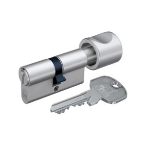 Basi Profilzylinder mit Knauf, K30/30 mm, gleichschließend, inkl. Schlüssel
