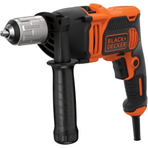 Black+Decker 850 W Schlagbohrmaschine BEH850K inkl. Tiefenanschlag mit Koffer