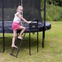 Salta Trampolin Plattform, höhenverstellbar (83-93cm), für sicheren Aufstieg.