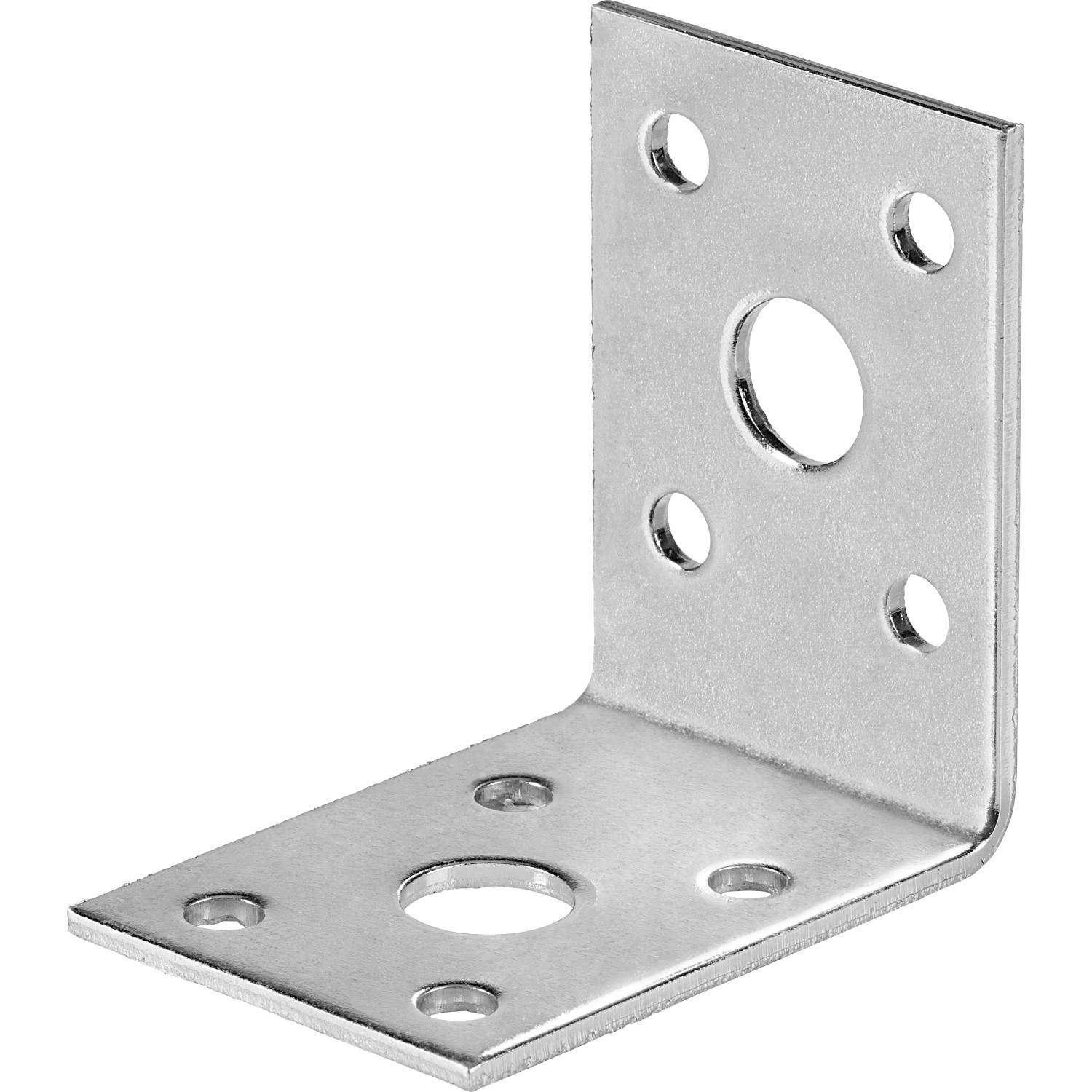 Verzinkter Winkelverbinder 50x50x35 mm, 50 Stück, für Holzkonstruktionen.