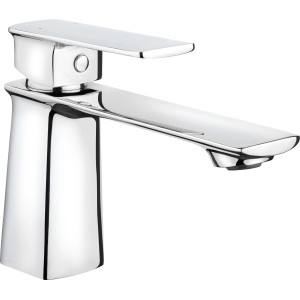 baliv Waschtischarmatur WT-180 Chrom, Einhebelmischer für Waschbecken im Badezimmer.