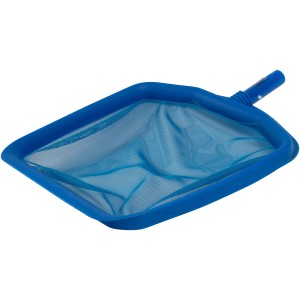 Blauer Steinbach Poolkescher mit Netz und verstärktem Kunststoffrahmen.