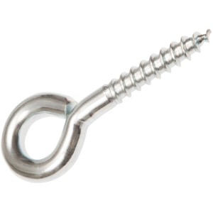 Conacord Ösenschraube, 8 mm x 81 mm, verzinkt, mit Holzgewinde.