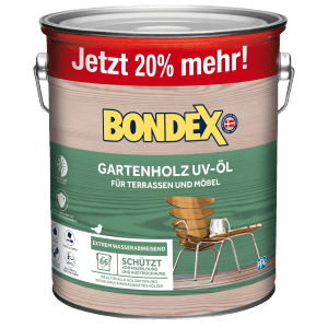 Bondex UV-Öl für Gartenholz Dose 0,75 l Farblos