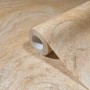 Beige Vliestapete in Stein- und Marmor-Optik von Marburg, modernes Design.