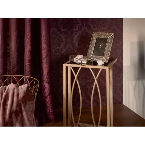 Bilderrahmen Blush Bordeaux, 10x15 cm, aus Glas und Metall im Boudoirstil.