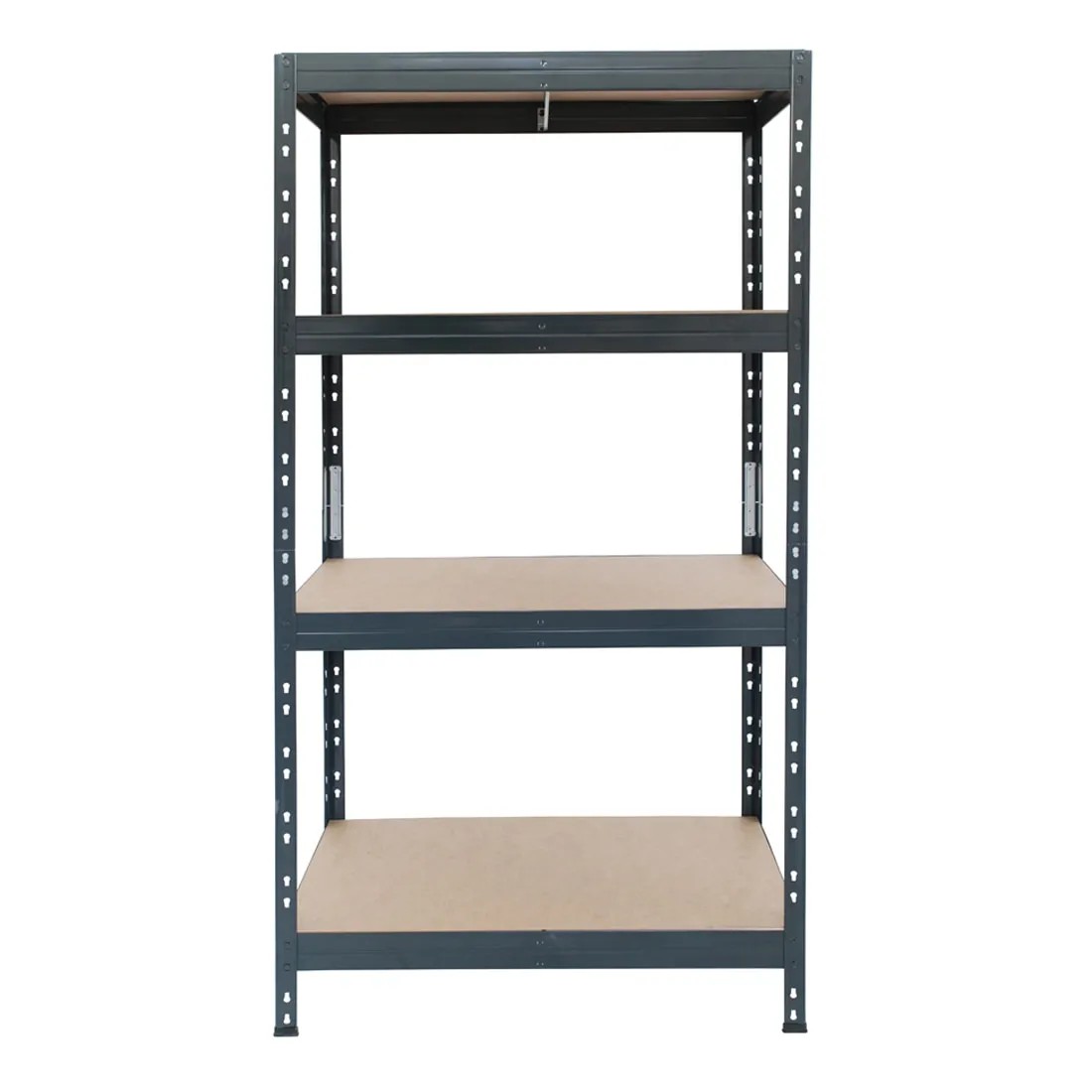 Scaffale Pesante Floordirekt Yukon Rivet - 4 Ripiani A Griglia, 180x160x60 Cm, Portata 350 Kg A Ripiano, Montaggio Rapido