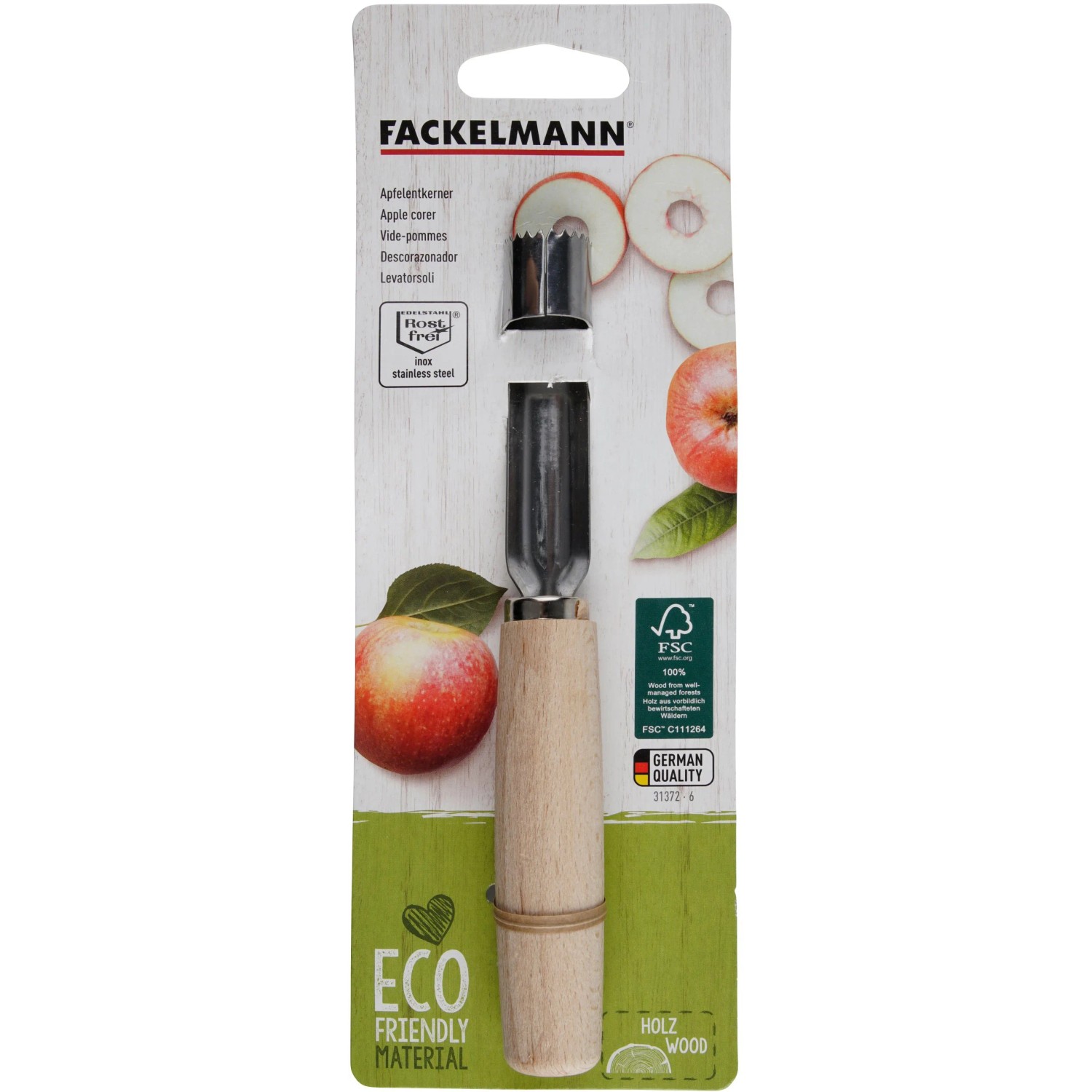 Fackelmann Apfelentkerner Fair 16,5 cm Buche kaufen bei OBI