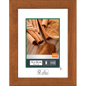 OBI Holz-Wechselrahmen Kirschbaum, 13x18 cm, FSC®-zertifiziert. Bilderrahmen für Fotos und Bilder.
