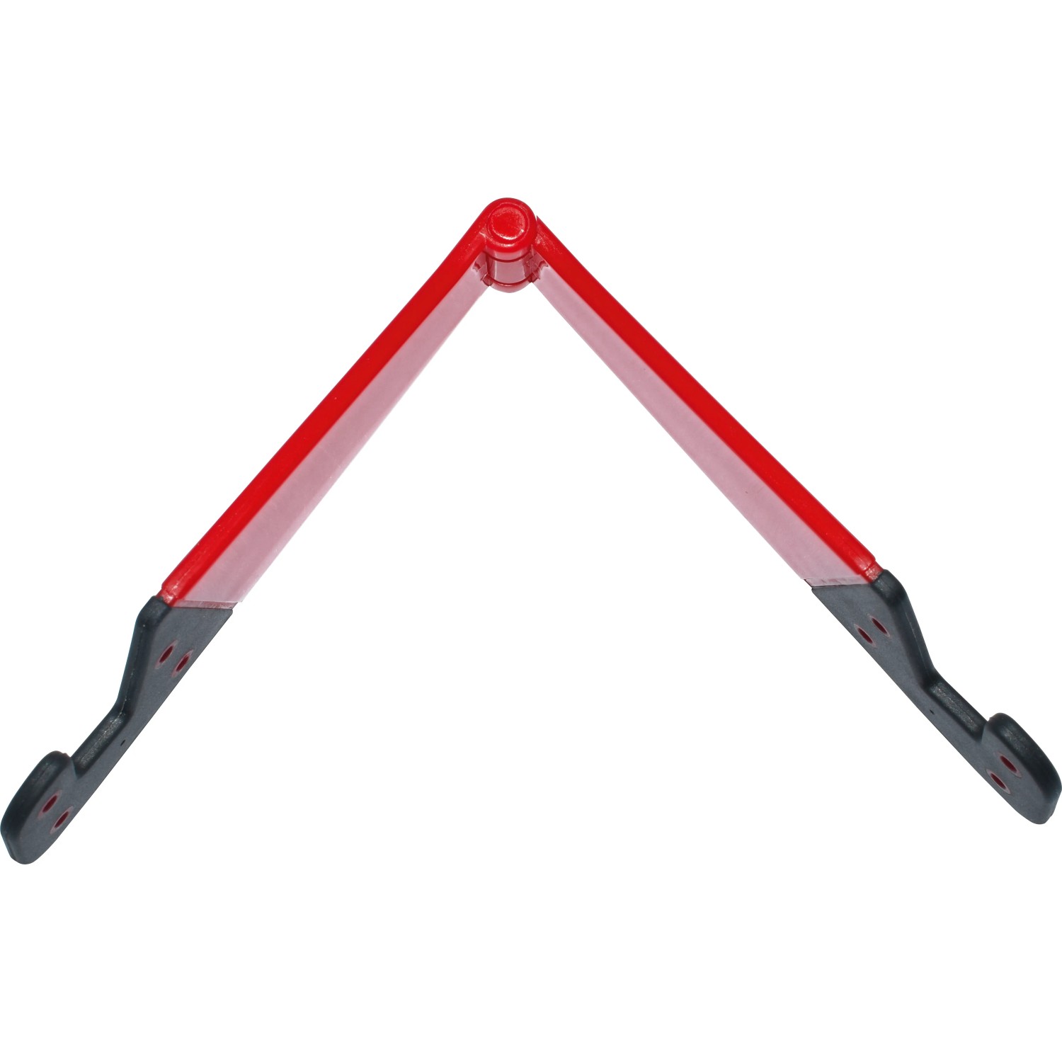 Smartphone Halter, 4-fach sortiert, rot, für Handys, zusammenklappbar.