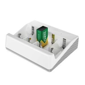 Varta Universal Charger Ladegerät für AA, AAA, C, D und 9V Akkus.